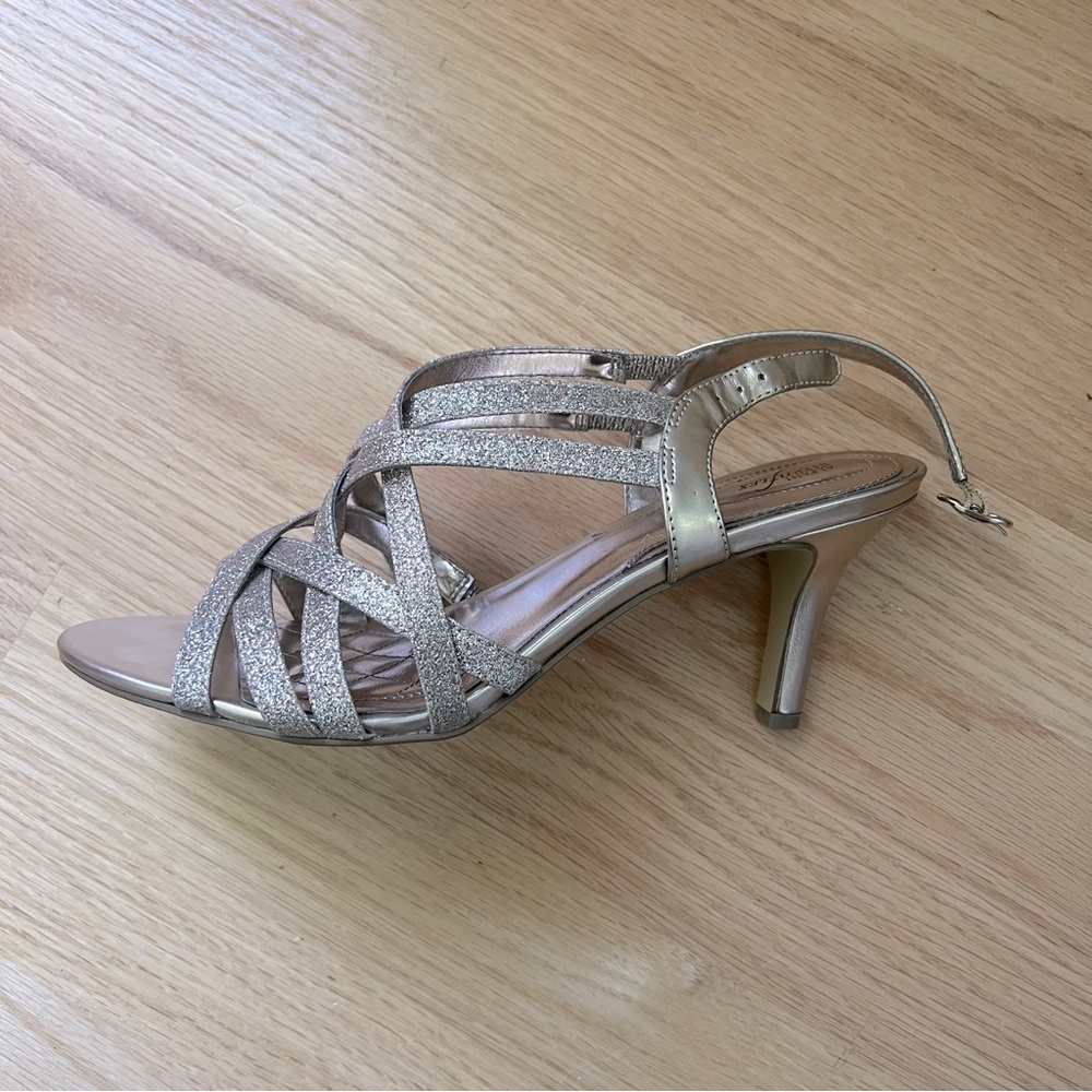 Gold heels